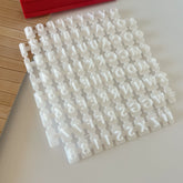 Sliding Alphabet Stamp Set for Clay – 84 Characters